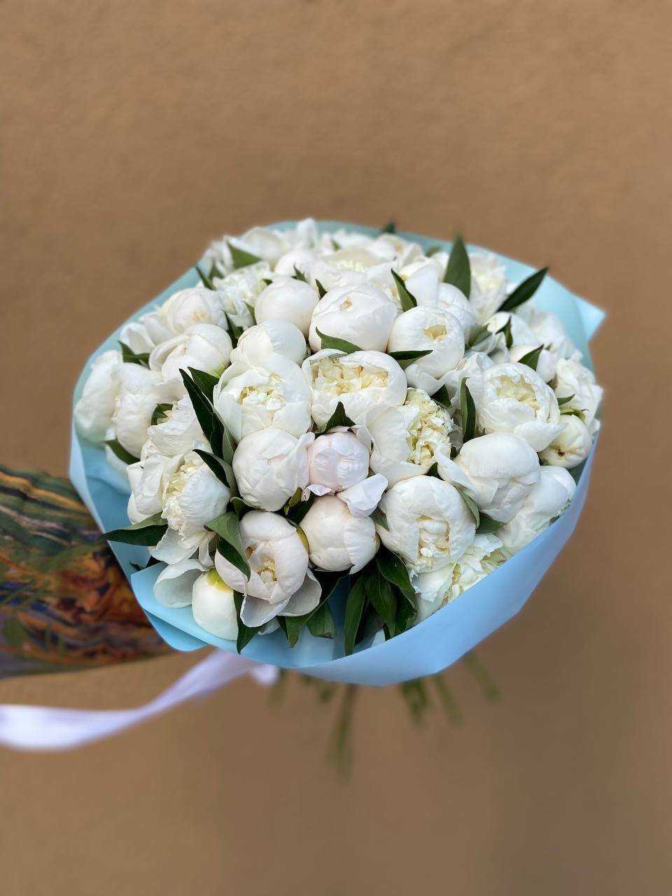 букет пионов,55шт Дюшес