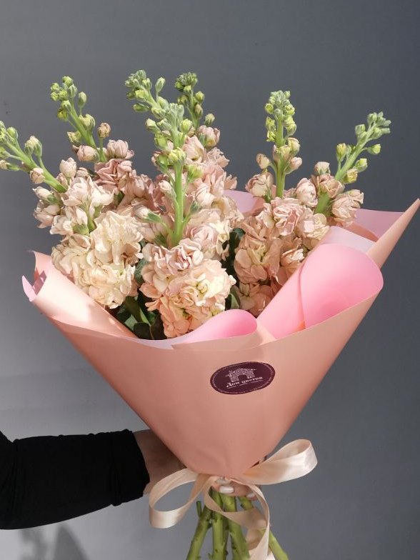 7 персиковых маттиол в упаковке — фото 1