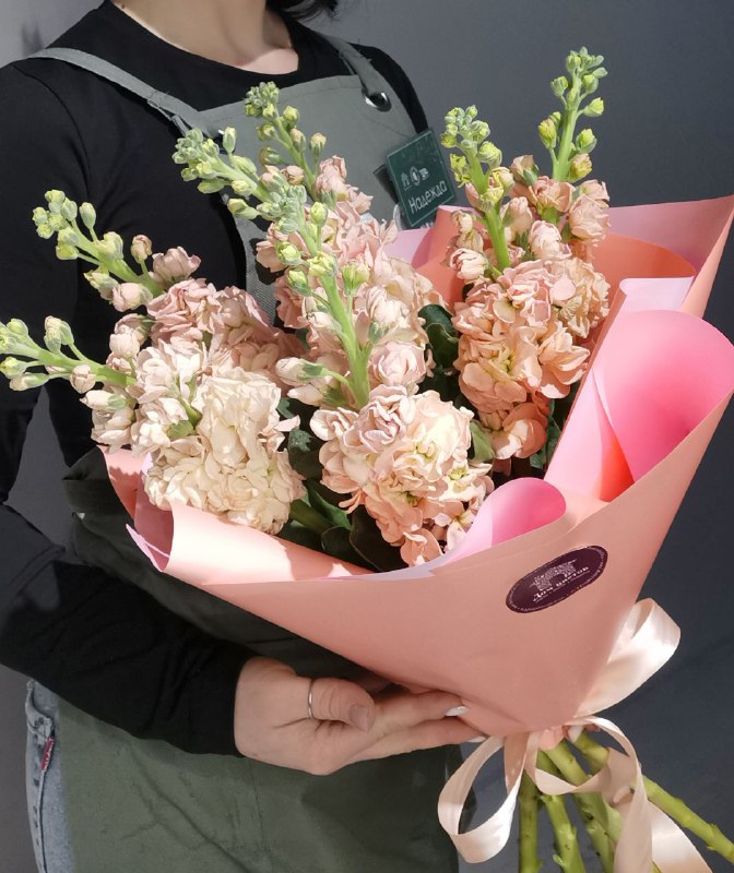 7 персиковых маттиол в упаковке — фото 2