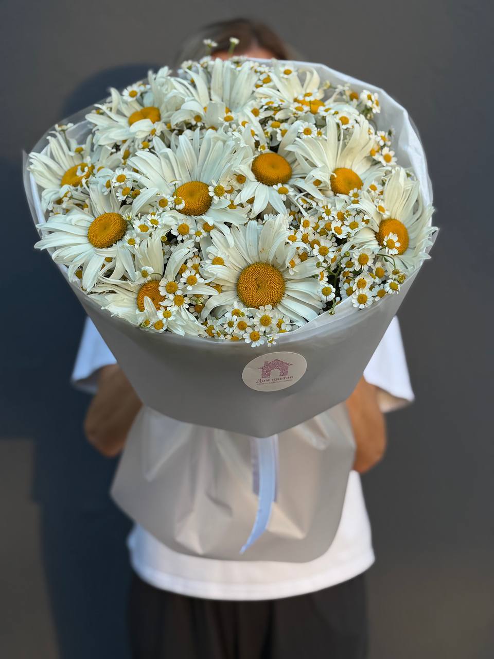 Авторский букет из 11 ромашек
