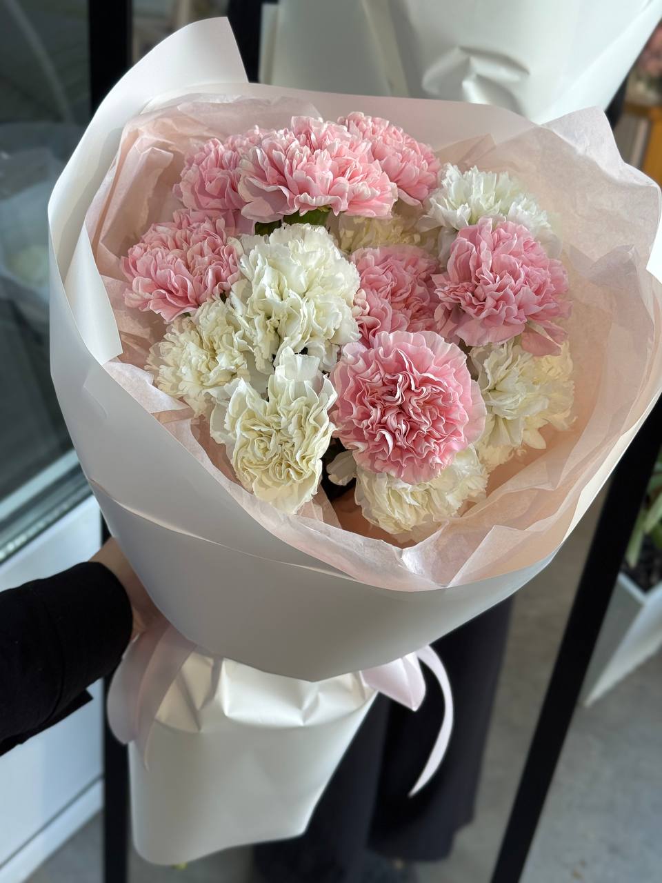 Букет нежных диантусов, 15 шт — фото 3