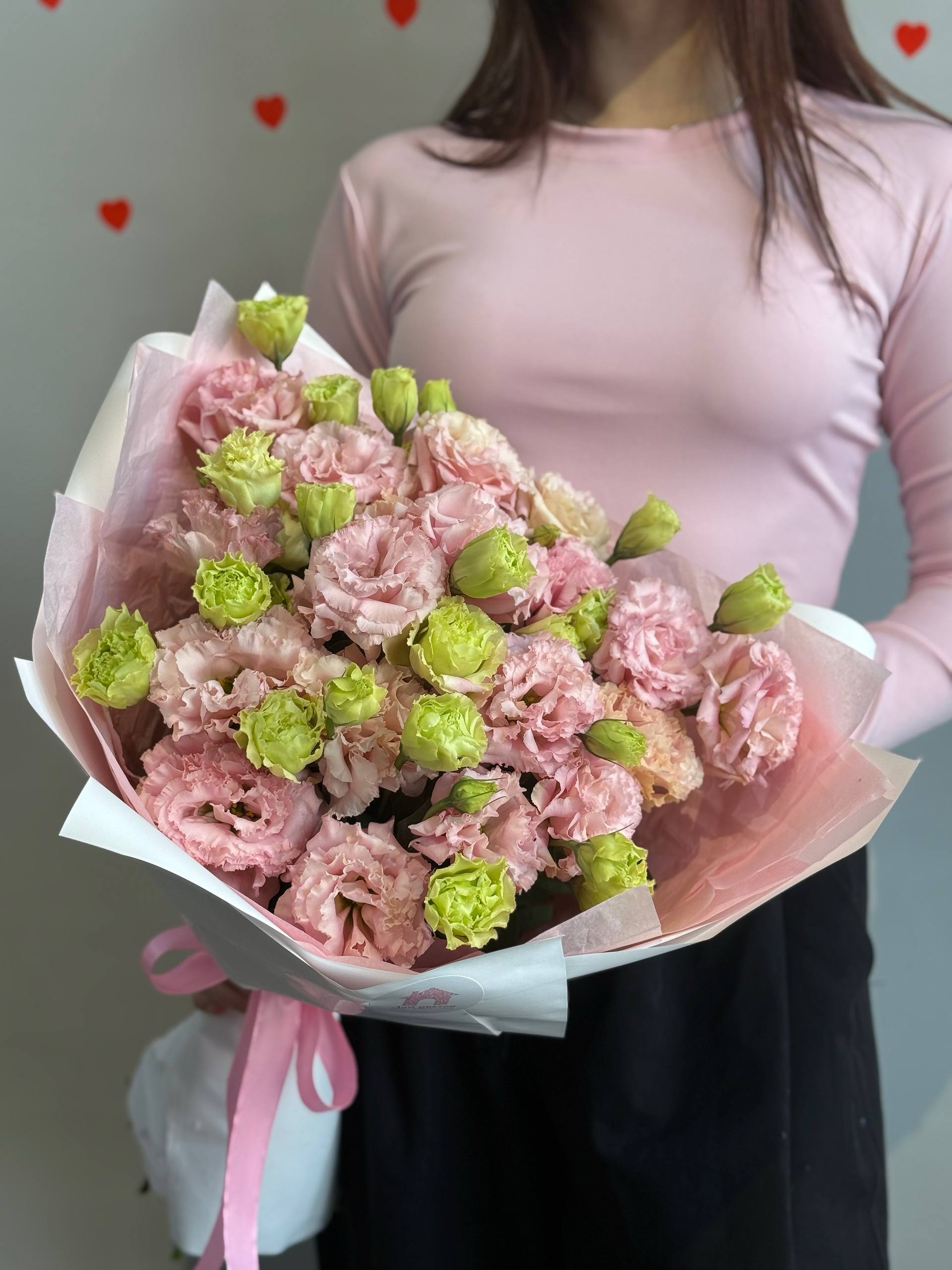 Букет из 15 эустом
