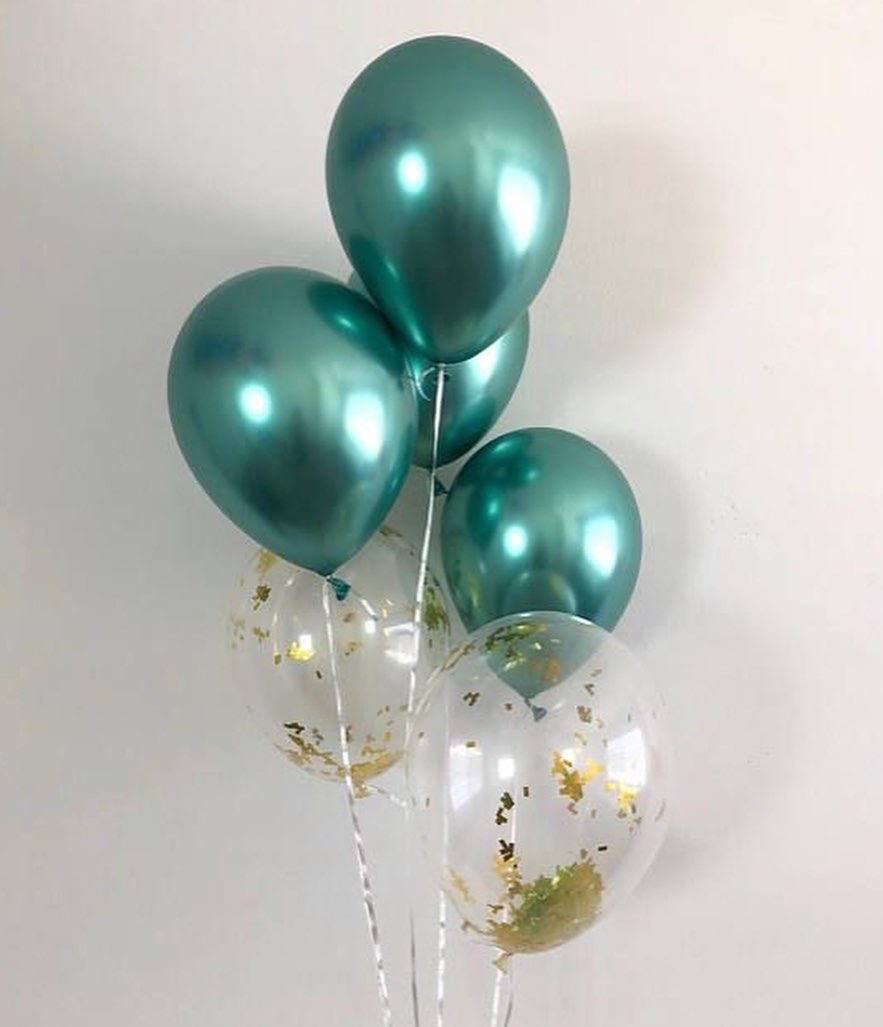 Микс из 6 воздушных шаров