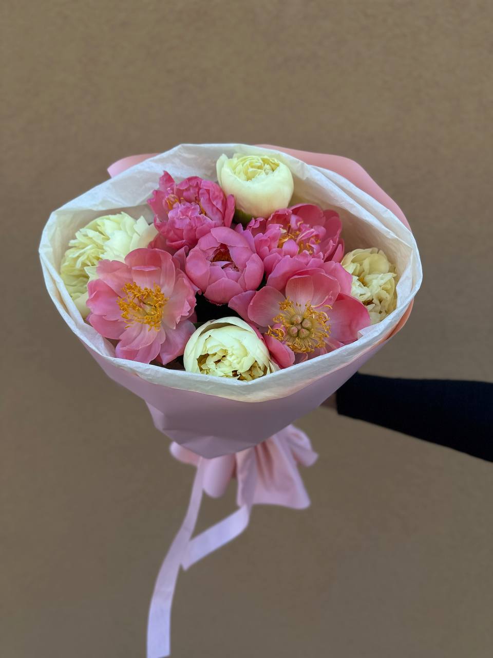 микс из 9 пионов