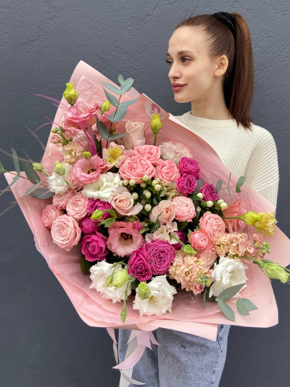 Нежный авторский букет — фото 2